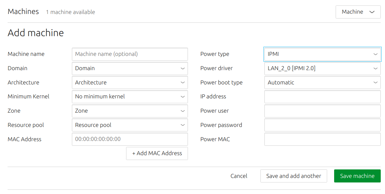 add node manually